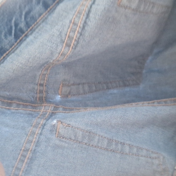 We The Free Vintage Paisley Wide Leg with Denim Panels Size 24 - Picture 7 of 7